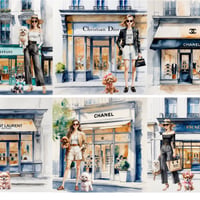 Paws & Parisian Windows