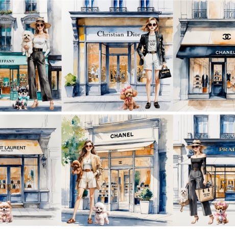 Paws & Parisian Windows