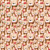 白磁用　red heart bear