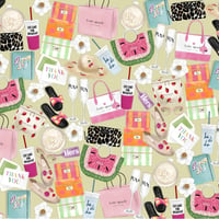 背景色付き　kate spade icon