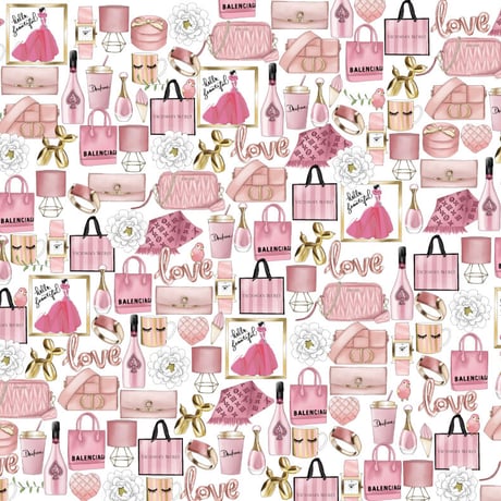 pink_gold illustration