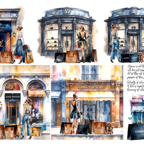 LUXURY SHOPPING CHIC