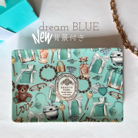 背景色付き　dream BLUE
