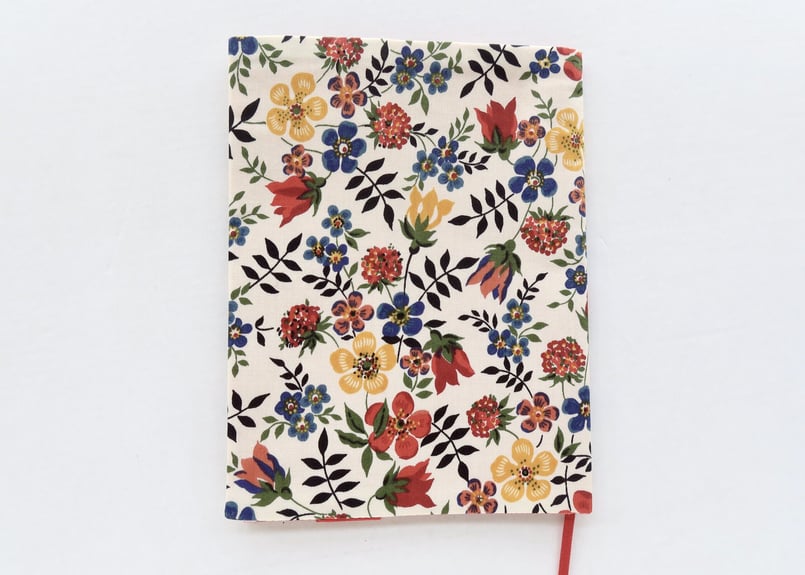 リバティ文庫サイズブックカバー・エデナム・カラフル | Amanda Mandy