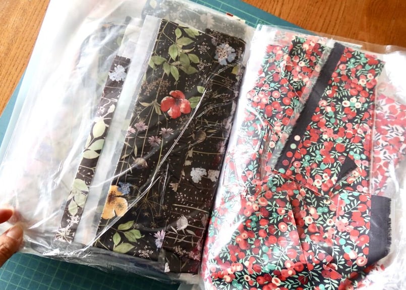 リバティラミネートハギレセット 400g （お客様レビューあり