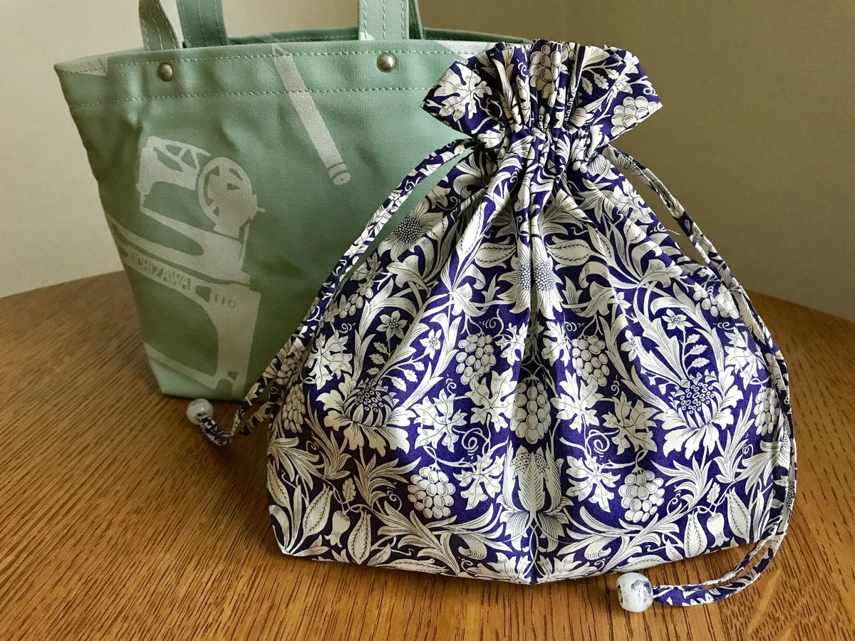 リバティトラベル巾着 スモールスザンヌ（カラフル） | Amanda Mandy