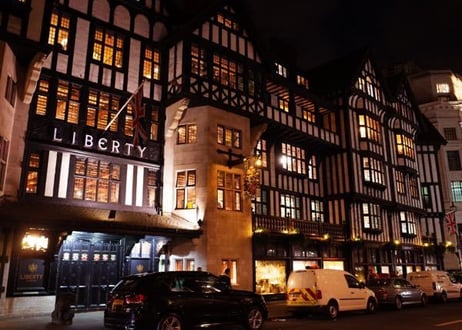 Libertyクリスマスアドベントカレンダー・夜空版（ロンドンリバティ百貨店からのお取り寄せ）お客様レビューあり