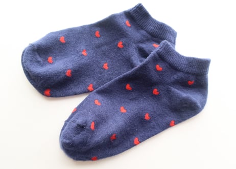 リトルハートソックス（単品）(お客さまレビューあり）