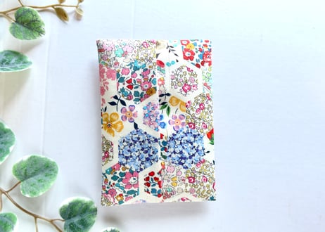 ティッシュケース　フォレストウェーブ×ラベンデューラチェック　ハンドメイド ティッシュケース フォレストウェーブ×ラベンデューラチェック