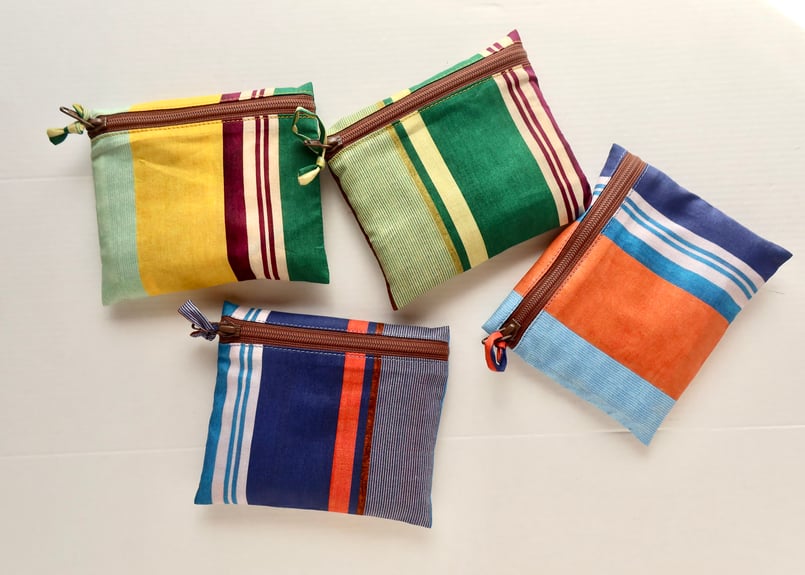 【パックりか❤様お取置き専用ページ】リバティ　タナローンアンブリアポーチ エアリーバッグ・チューダーベル・パープル (リバティプリント