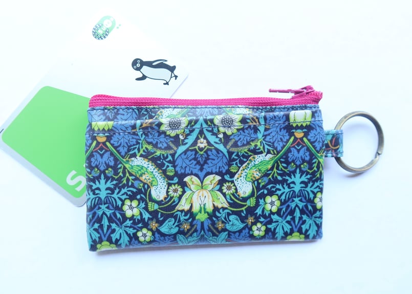 トコトコウォレット（S）ストロベリーシーフ・ネイビーピンク