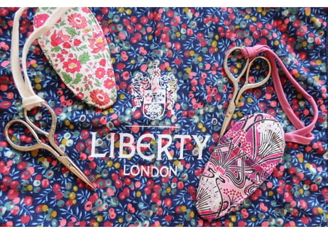 リバティ糸切りばさみ（ロンドンリバティ百貨店を応援しよう企画）お客様レビューあり