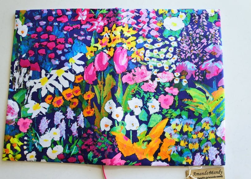 リバティブックカバー大・ペインターズ・メドウ（お客様レビューあり