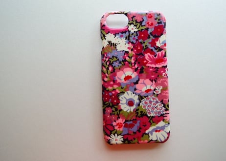 iPhone7ケース／リバティ・ソープ・ピンク