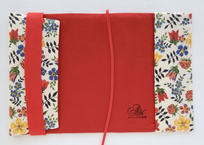 リバティ文庫サイズブックカバー・エデナム・カラフル | Amanda Mandy