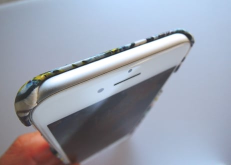 iPhone7ケース／フォゲットミーノット・パステル
