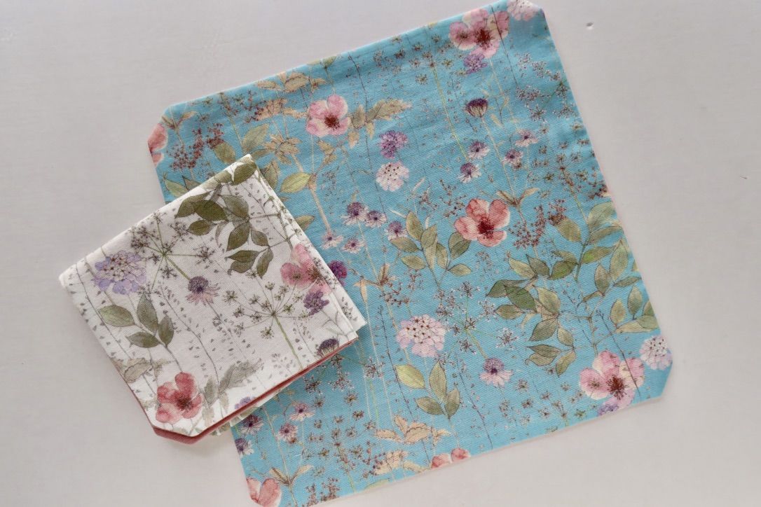 ガーゼハンカチ❁リバティテイタムハンドメイド