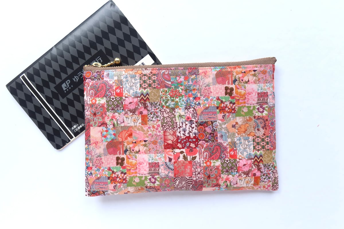 パックりか❤ 様お取置き専用ページ】リバティ タナローン持ち手付き