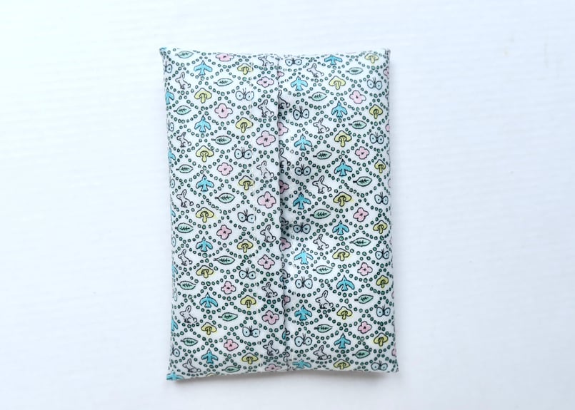 ティッシュケース ・フォレストウェーブ・カラフル（リバティプリント