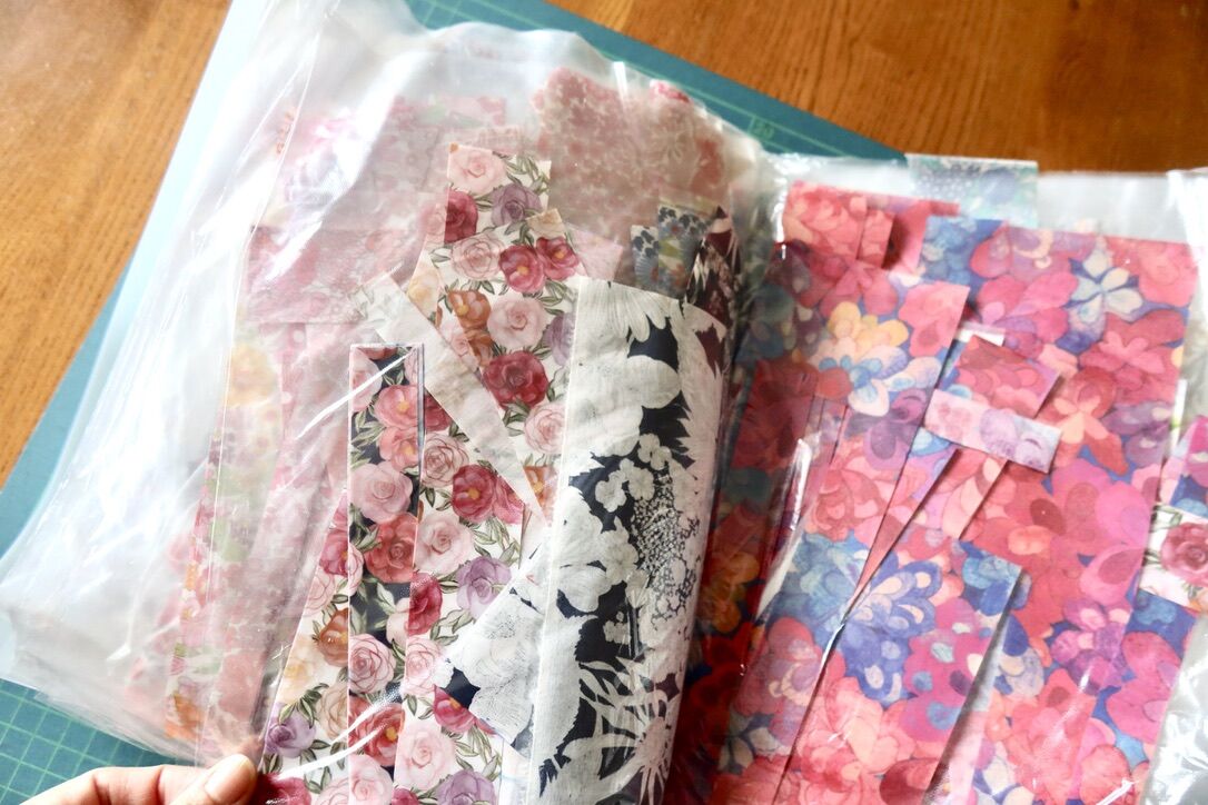 リバティラミネートハギレセット 400g （お客様レビューあり