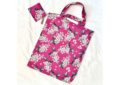 リバティエアリーバッグ（大）アーカイブライラック・ピンク