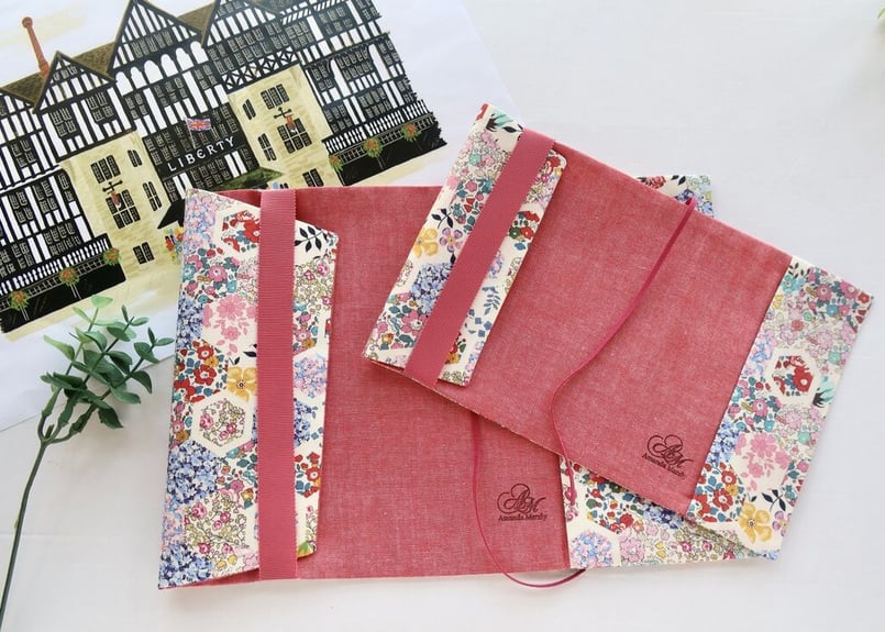 リバティ文庫サイズブックカバー・パッチワークストーリーズ