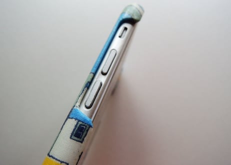 iPhone7ケース／リバティ・クールコースト・ブルー