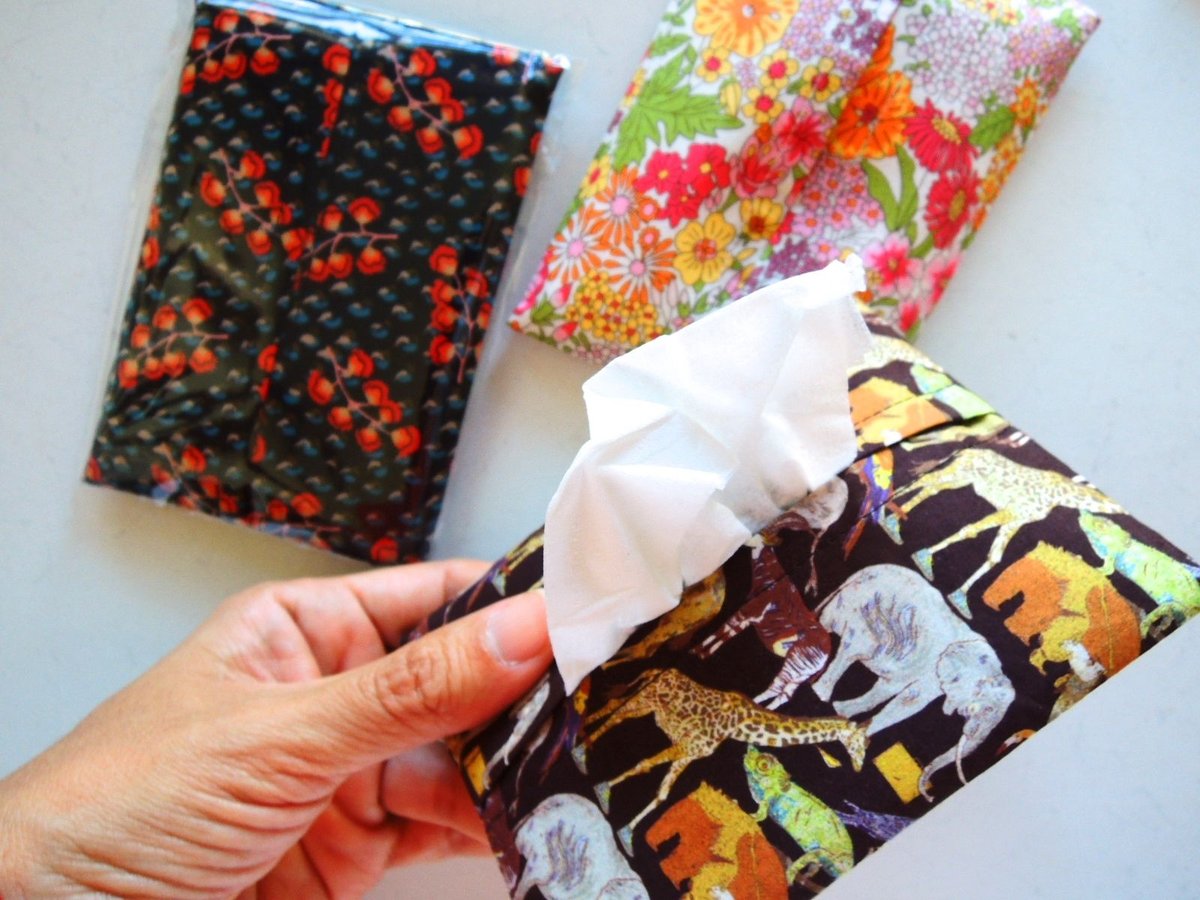 リバティ　ウィルトシャー　ティッシュケース☆ ボックスティッシュケース リバティ ウィルトシャー その他