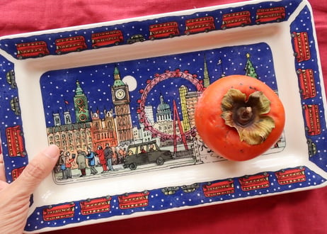 エマブリッジウォーター・クリスマスプレート（ロンドンリバティ百貨店からのお取り寄せ）