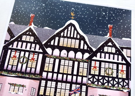 Libertyクリスマスアドベントカレンダー（ロンドンリバティ百貨店からのお取り寄せ）お客様レビューあり