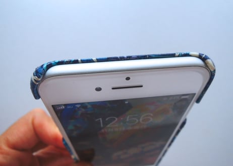 iPhone7 iPhone8ケース／ジェニーズリボンズ・ブルー