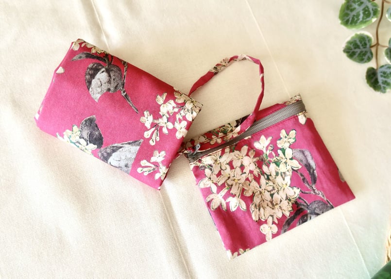 リバティエアリーバッグ（L）アーカイブライラック・ピンク