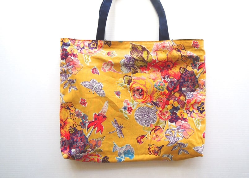 リバティ リバーシブルトートバッグ・チャイルドフッド