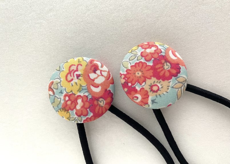 リバティ ハンドメイド ヘアゴム4個 236