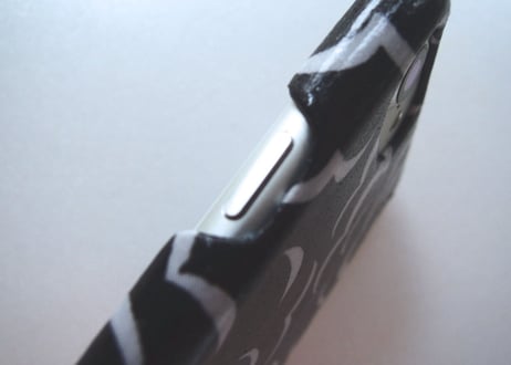 iPhone7 iPhone8ケース／スペックルドスカイ・ブラック