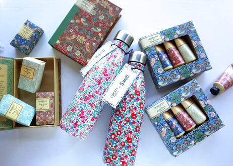 LIBERTY&Swellコラボ魔法瓶・ウィルトシャー（ロンドンリバティ百貨店からのお取り寄せ）