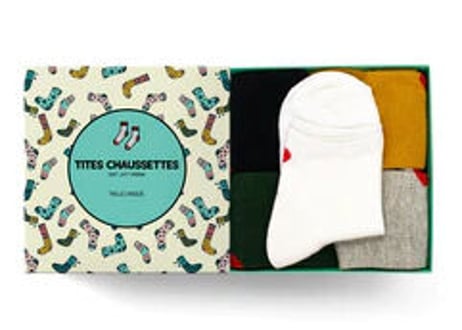 ハートショートソックス・ヒール・(単品)