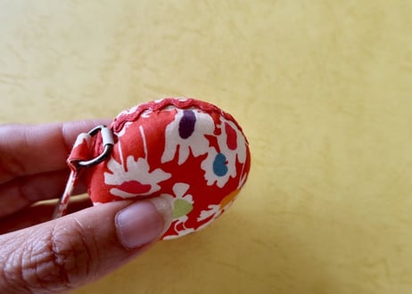 リバティプリント・ふわふわマカロンメジャー