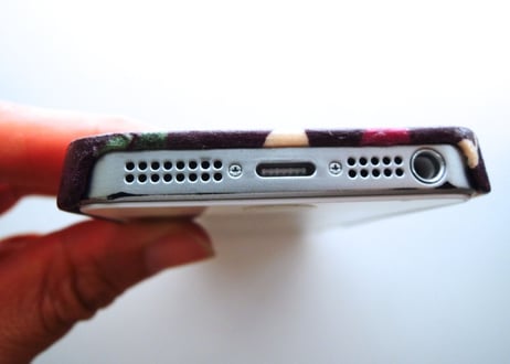 SALE! iPhoneSE/5sケース／リバティ・ジャック＆チャーリー・パープル（お客様レビューあり）