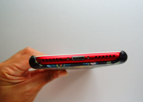 iPhone7ケース／リバティ・エデンハム・ブラック