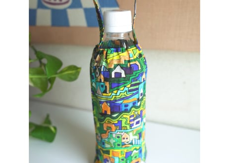 リバティペットボトルカバー（持ち手あり）ダンカングラント（英国リバティ）（お客様レビューあり）