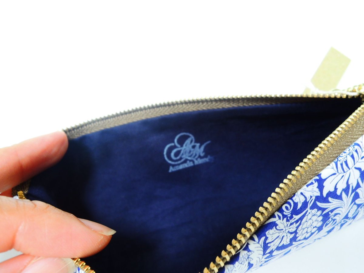 リバティ ラミネート コンパクトペンケース〈ジョアンナ〉ネイビー ACTACT コンパクトペンケース – サンビーオンラインショップ ココモ