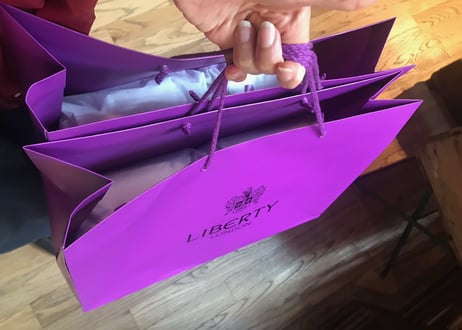Libertyクリスマスアドベントカレンダー・夜空版（ロンドンリバティ百貨店からのお取り寄せ）お客様レビューあり