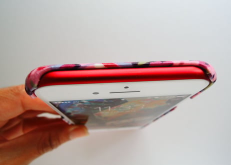 iPhone7ケース／リバティ・ソープ・ピンク