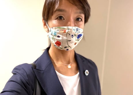 リバティエアリーマスク・リヨセルローン・スプリングガーデン