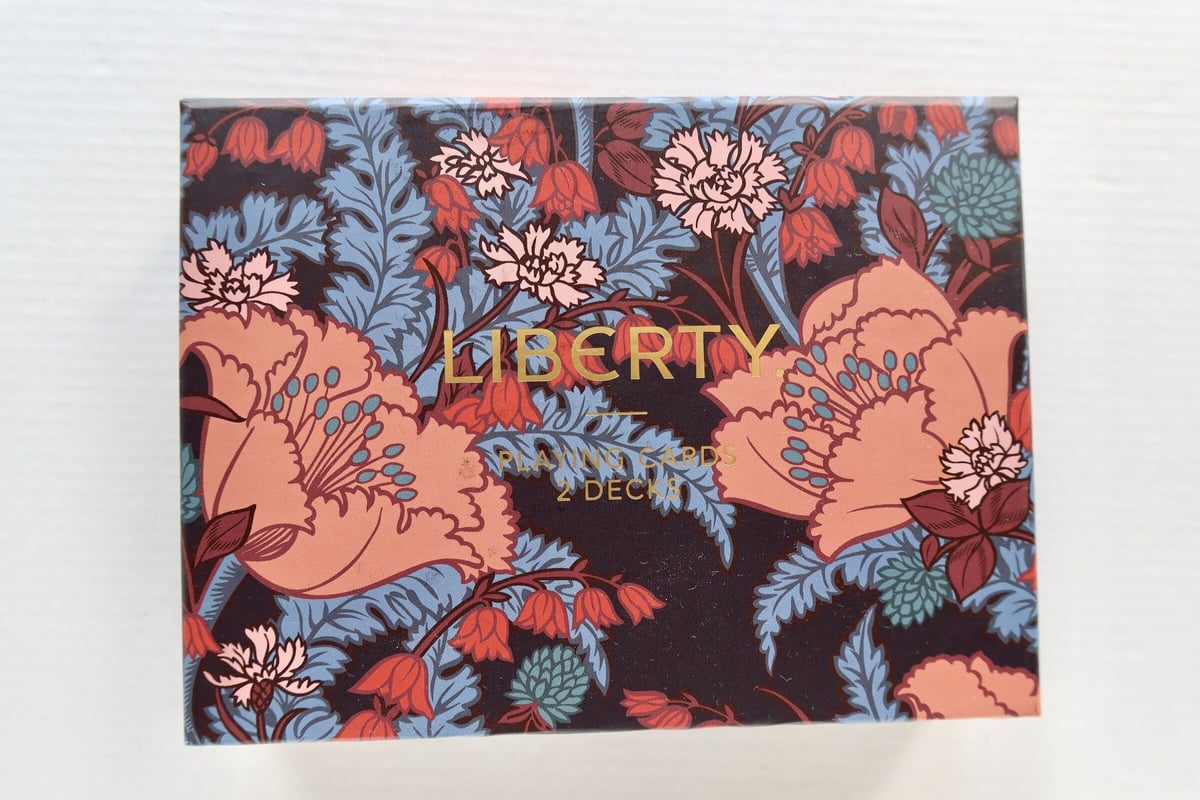 リバティ・トランプセット（2つ入り）（ロンドンリバティ百貨店からの