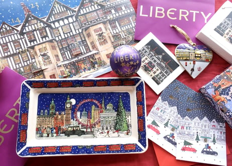Libertyクリスマスアドベントカレンダー（ロンドンリバティ百貨店からのお取り寄せ）