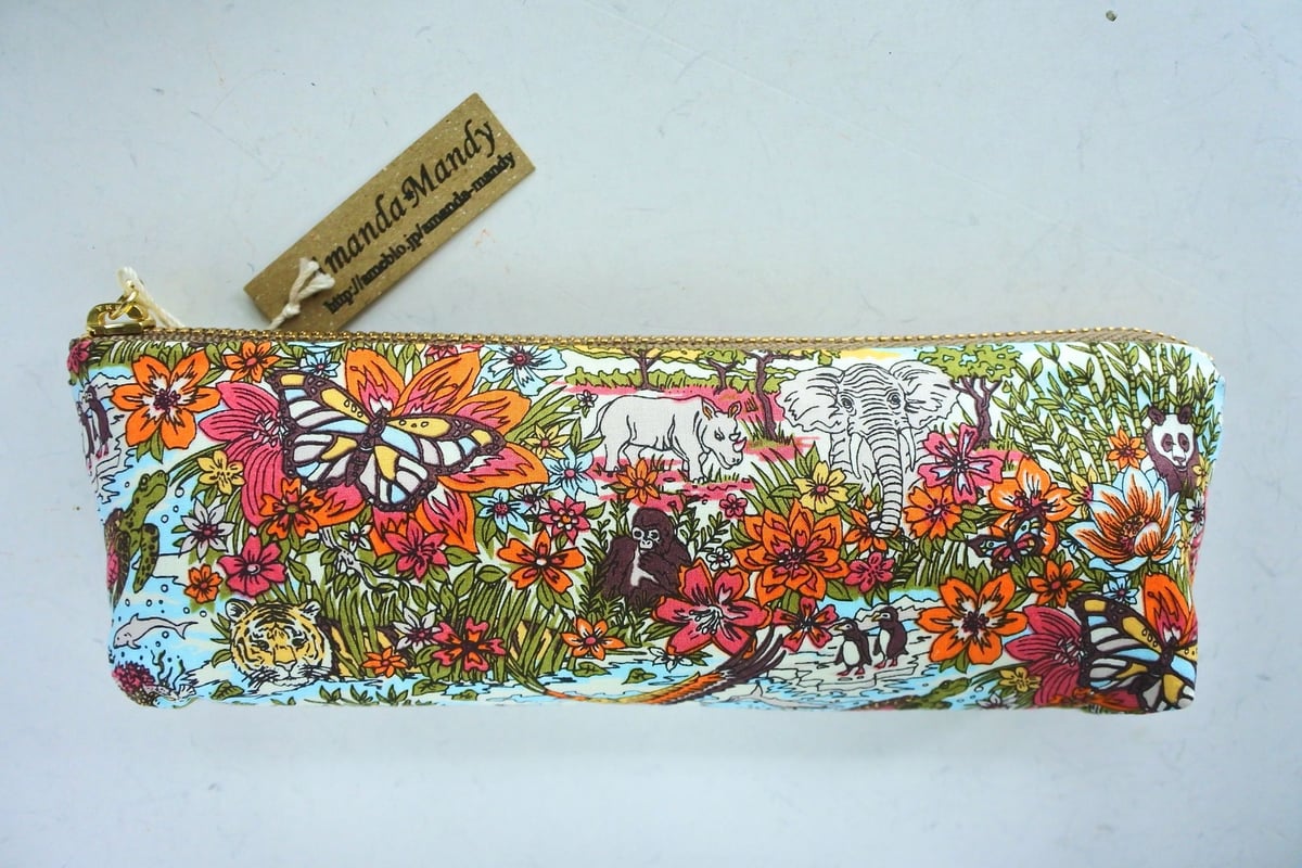 リバティペンケース・ハリージェームスジャングル | Amanda Mandy