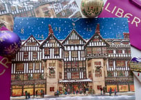Libertyクリスマスアドベントカレンダー（ロンドンリバティ百貨店からのお取り寄せ）