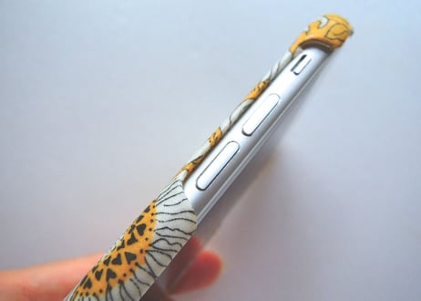 iPhone7ケース／スモールサス・イエロー